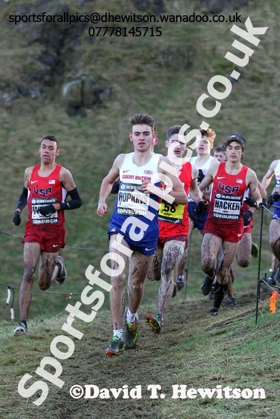 Junior mens 6k, Morrisons Great Edinburgh Cross Country. Photo: David T. Hewitson/Sports for All Pics